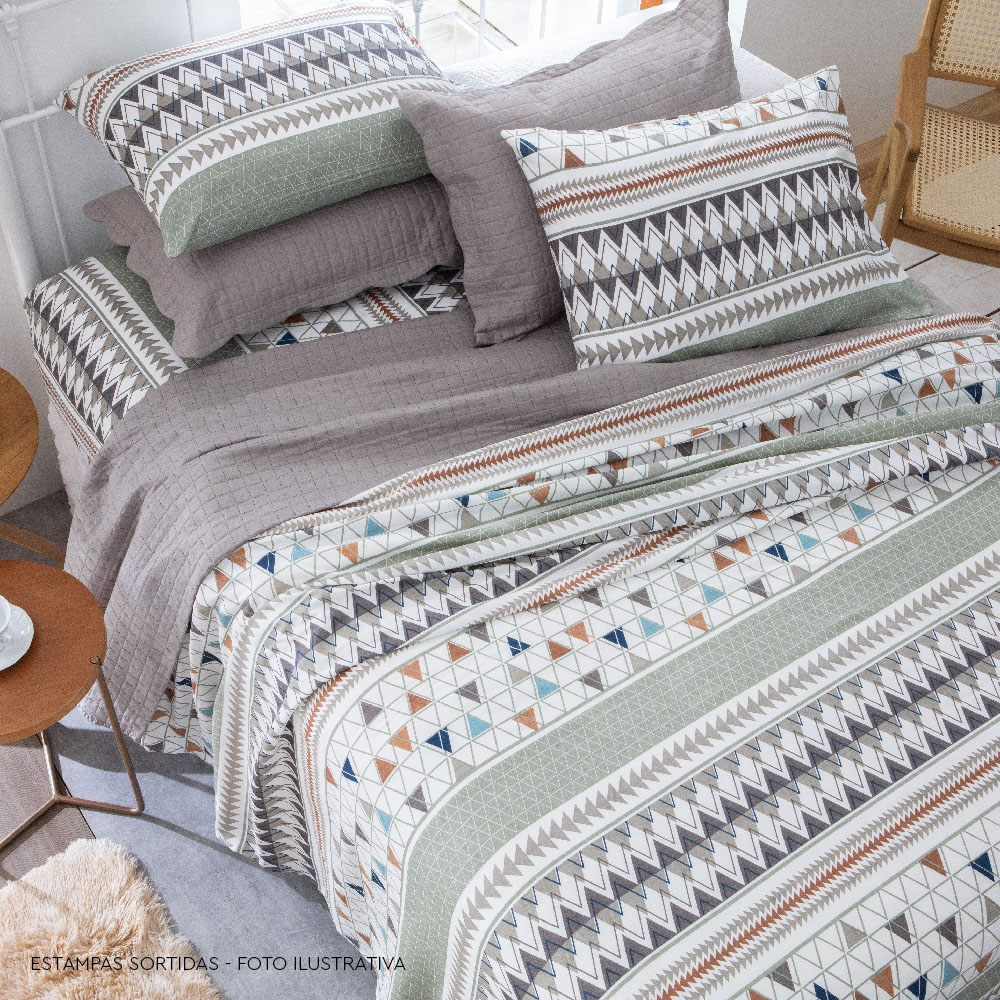 JOGO DE CAMA COLOR ART - ALT 20 CM